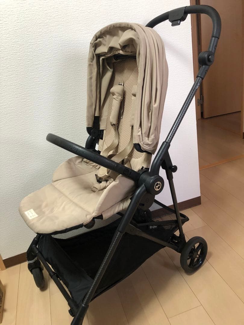 【美品】　サイベックス　メリオ　メリオカーボン　ベージュ　使用期間1年