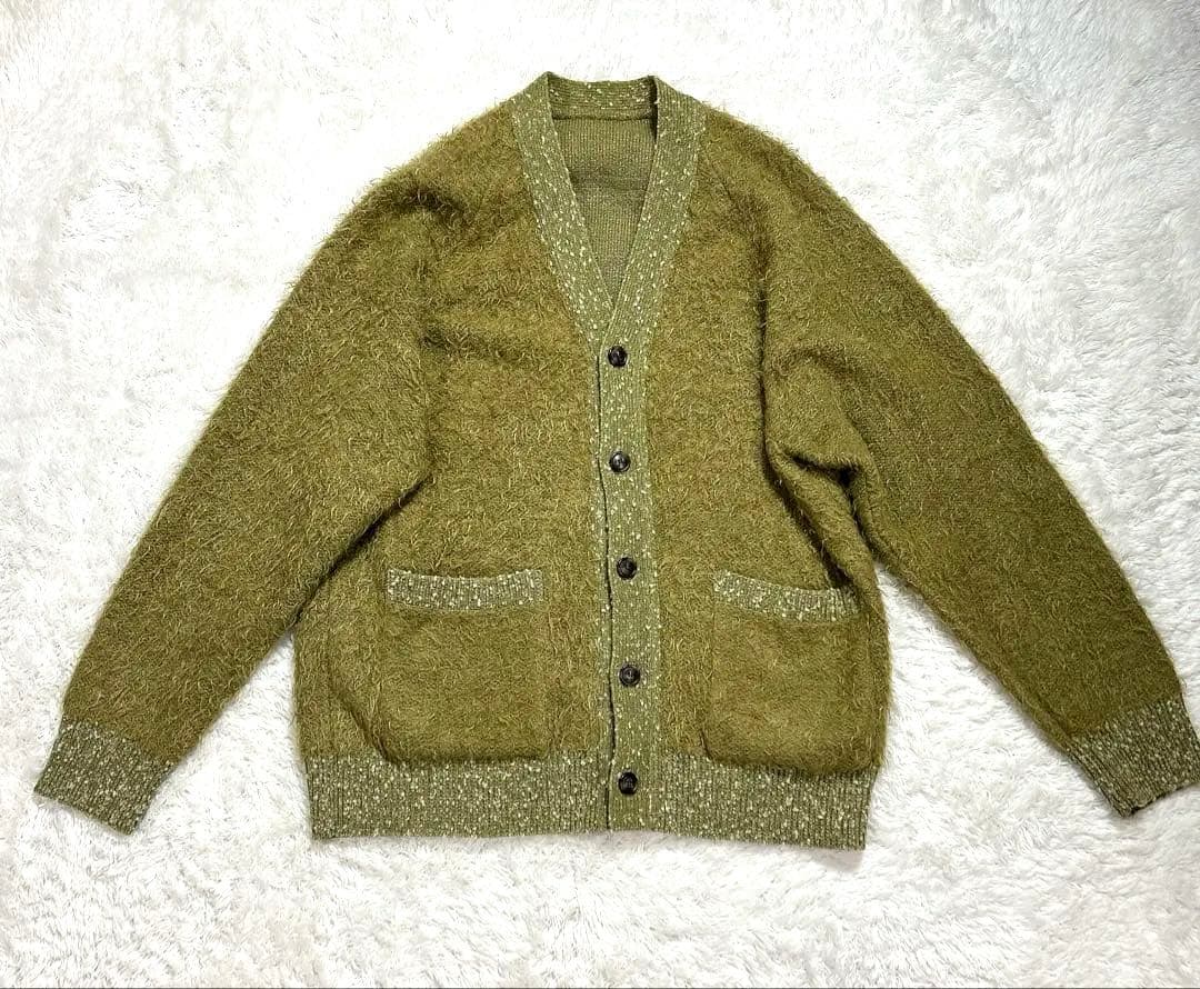 crepuscule シャギーカーディガン 厚手 ラメ入り　rroomm別注