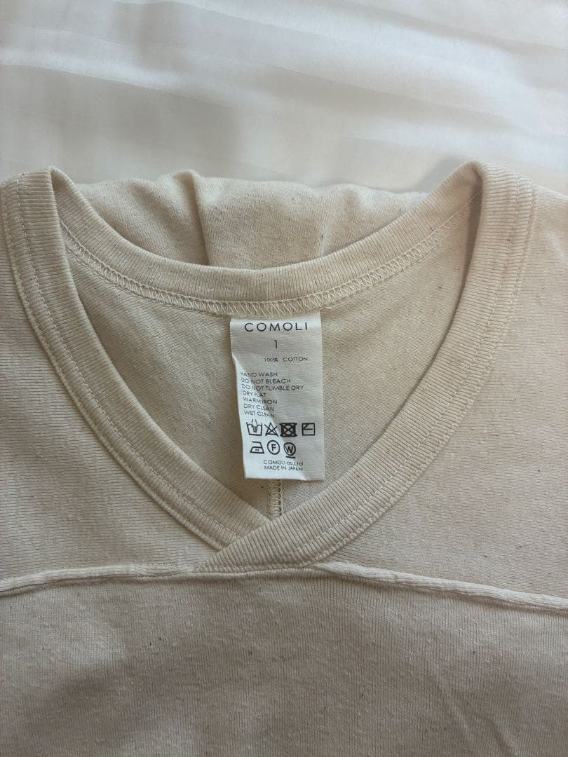 comoli コットンブライスホッケーtシャツ