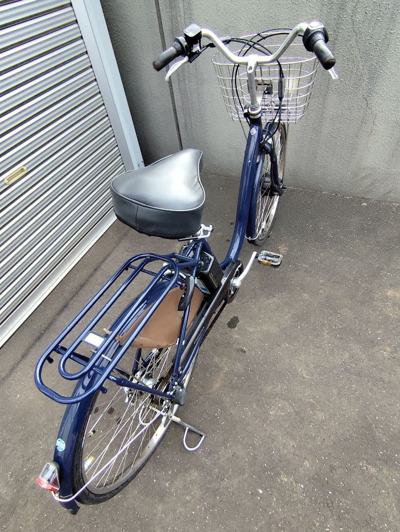 ブリヂストン　フロンティア　ベルト駆動チェーン交換不要　電動アシスト自転車
