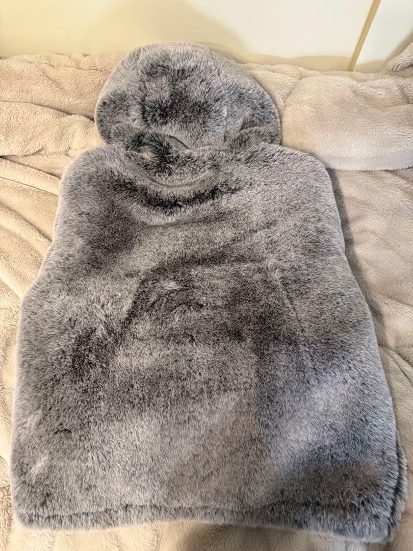 グレー ファー ジャケット Mサイズ