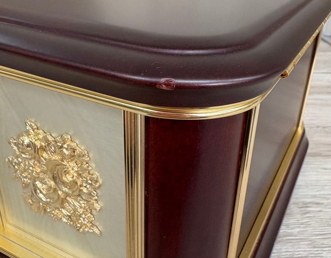 SEIKO EMBLEM HW449B 高級時計 オルゴール ジュエリーボックス