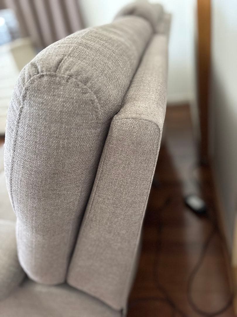 ニトリ　電動リクライニングソファ　３人掛け