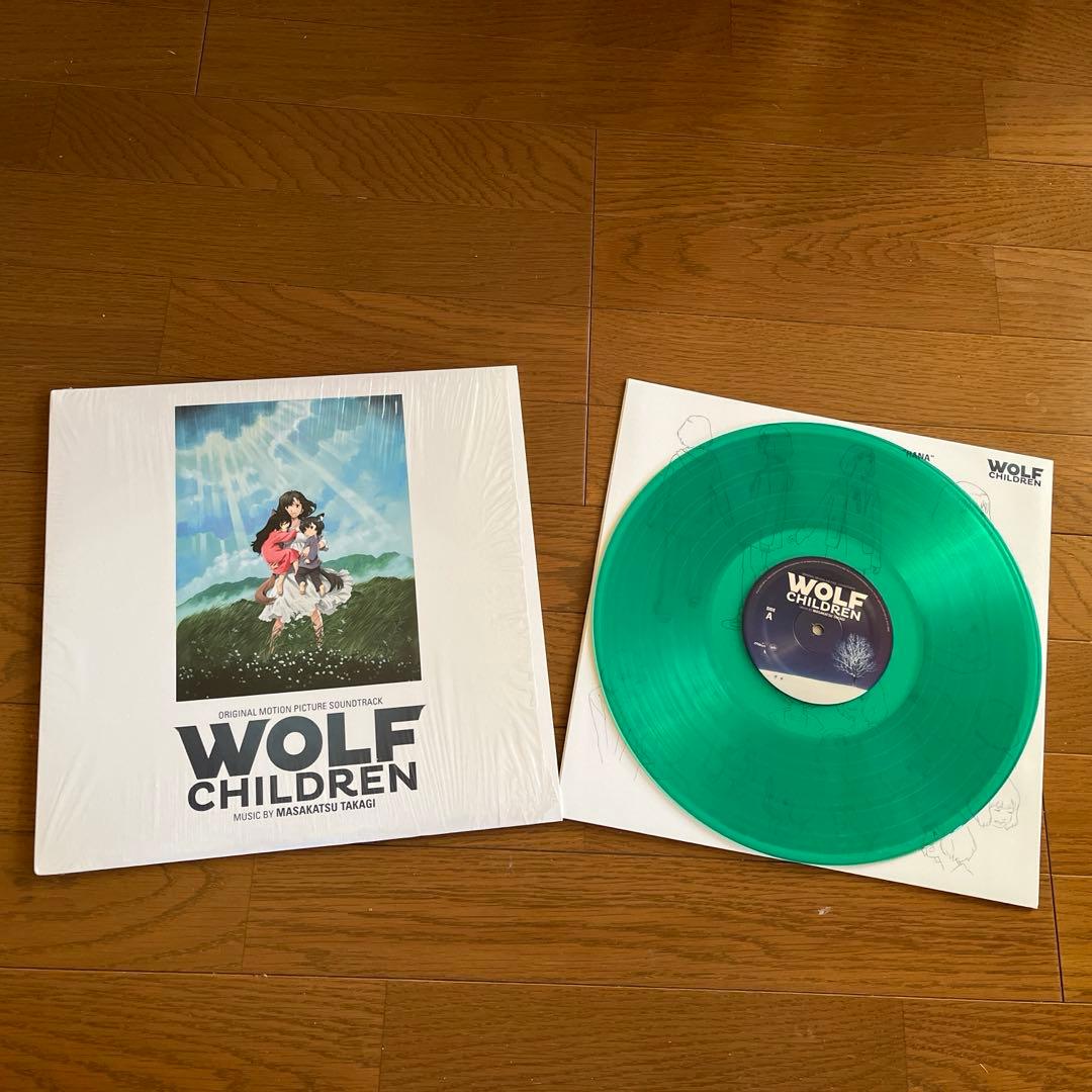 【値下げ】LP初回限定盤 おおかみこどもの雨と雪