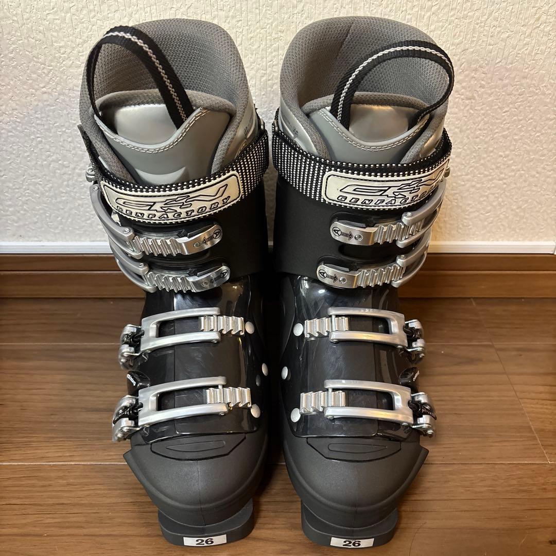 GEN FACTORY スキーブーツFC6 26.0〜26.5㎝　未使用品