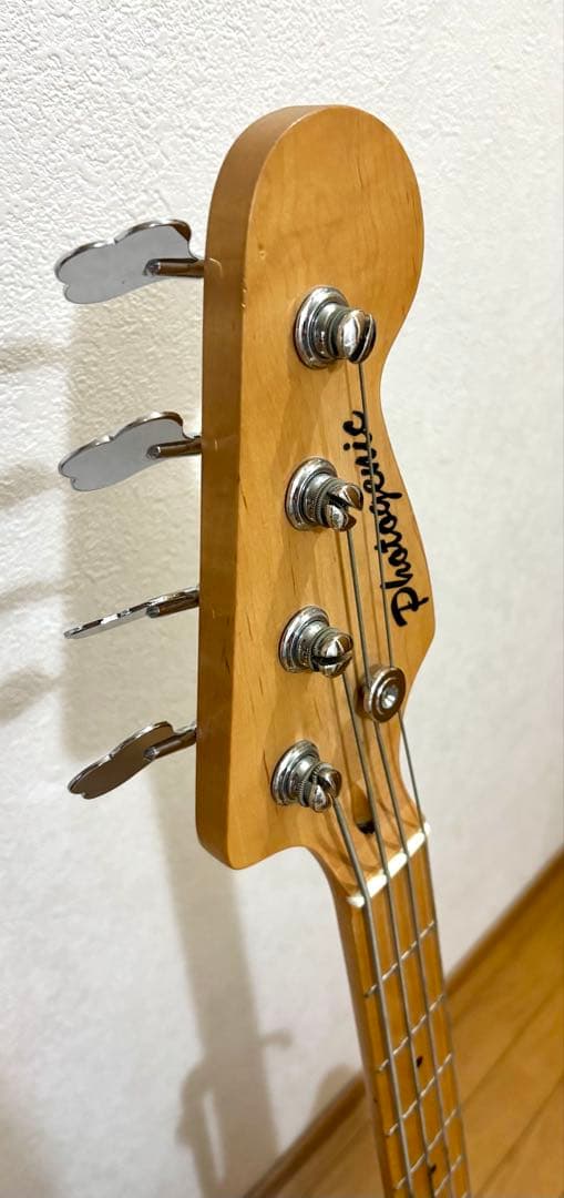 Photogenic フォトジェニックエレキベース・ダークブルー（ソフトケース）