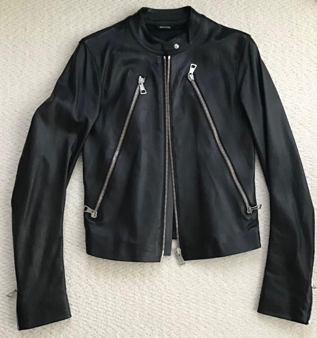 Martin Margiela マルタン・マルジェラ　ハの字レザーライダース