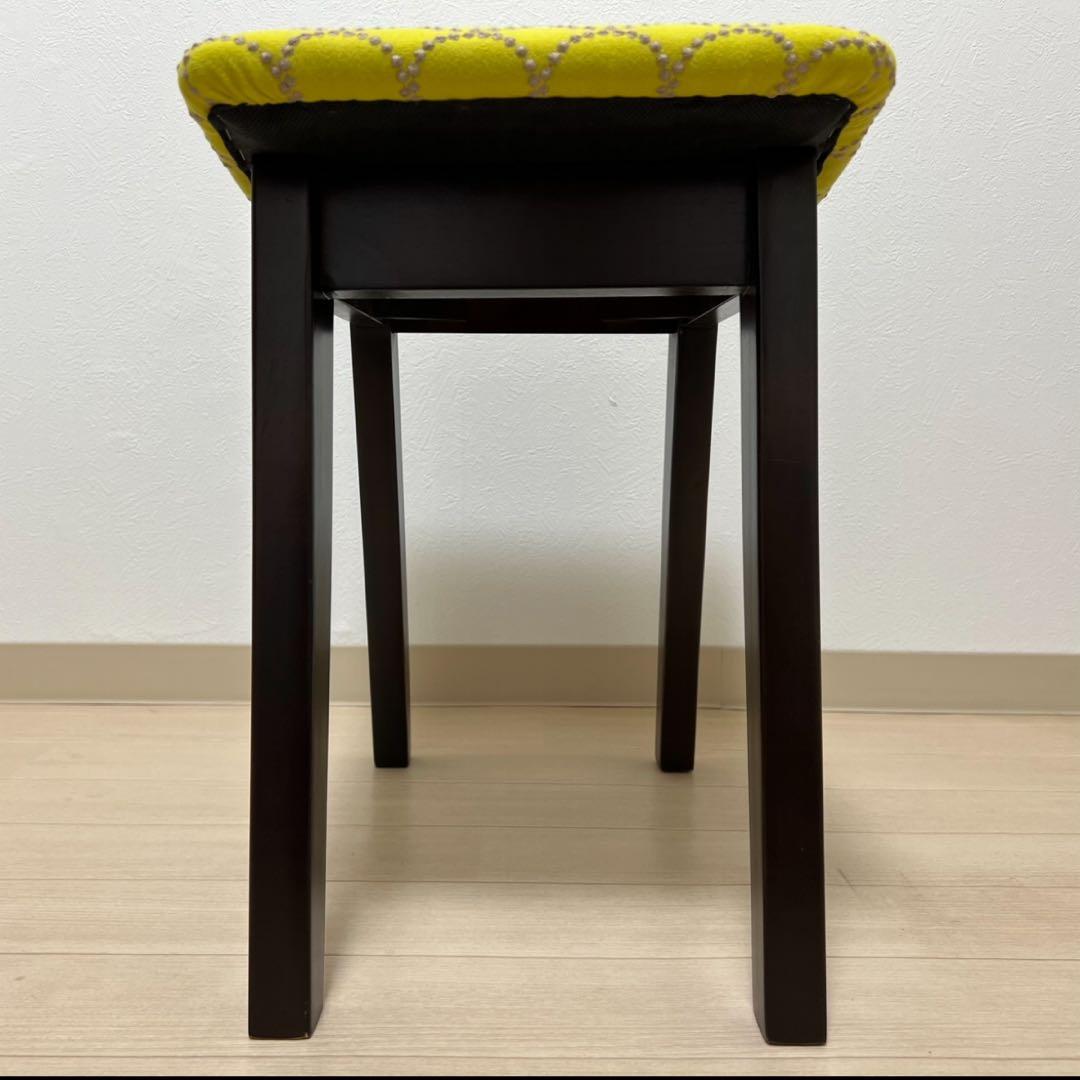 ミナペルホネン スツール タンバリン 太脚B 【イエロー/グレー】 チェア 椅子