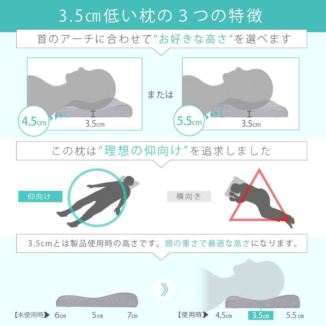 猫背改善 低反発まくら 姿勢補正 ゆったりサイズ