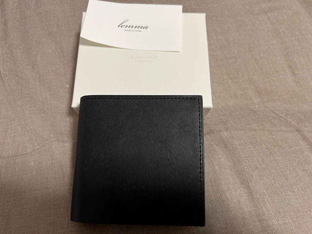 レンマ trikiti トリキティ  コンパクト財布 lemma ブラック