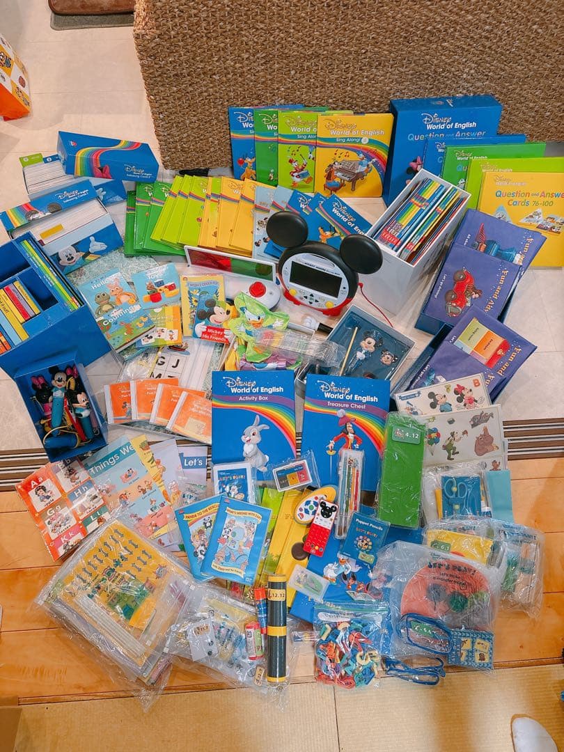 Disney World of English 教材セットディズニー英語システム