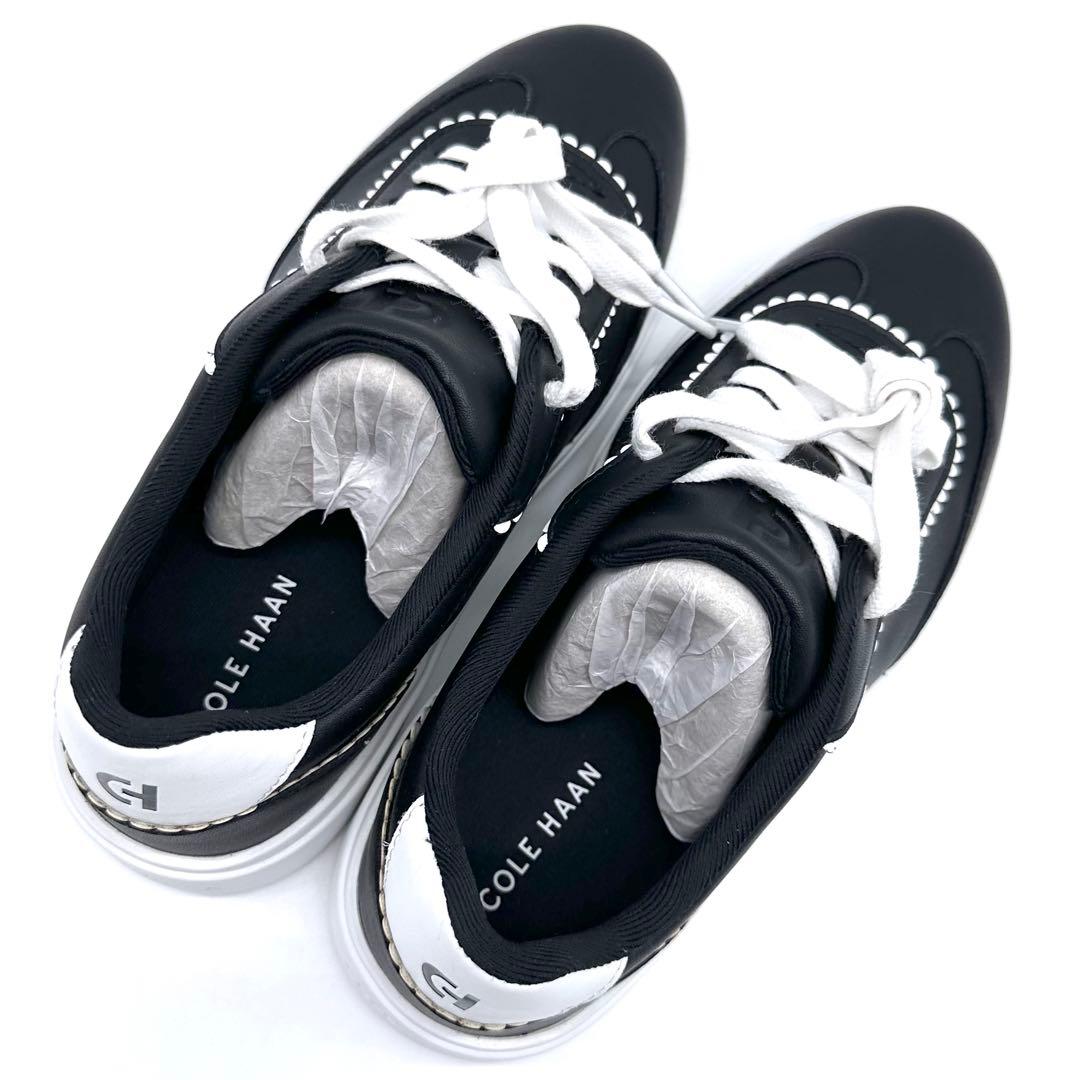 未使用✨コールハーン グランド クロスコート アロウ スニーカー 黒 23cm