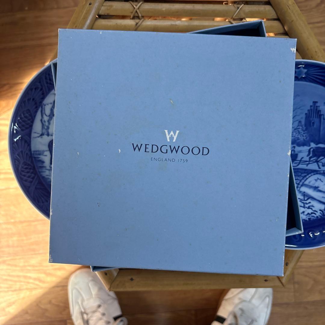 ロイヤルコペンハーゲン イヤープレート 2枚セット 1999年＆1989年セット