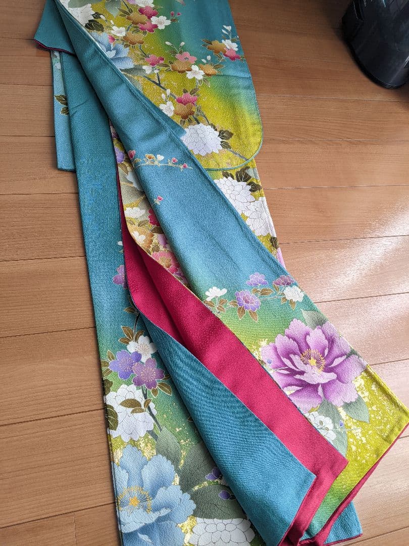 ✨【後藤久美子ブランド豪華お振袖フルセット 】リバーシブル袋帯・襦袢・小物付き