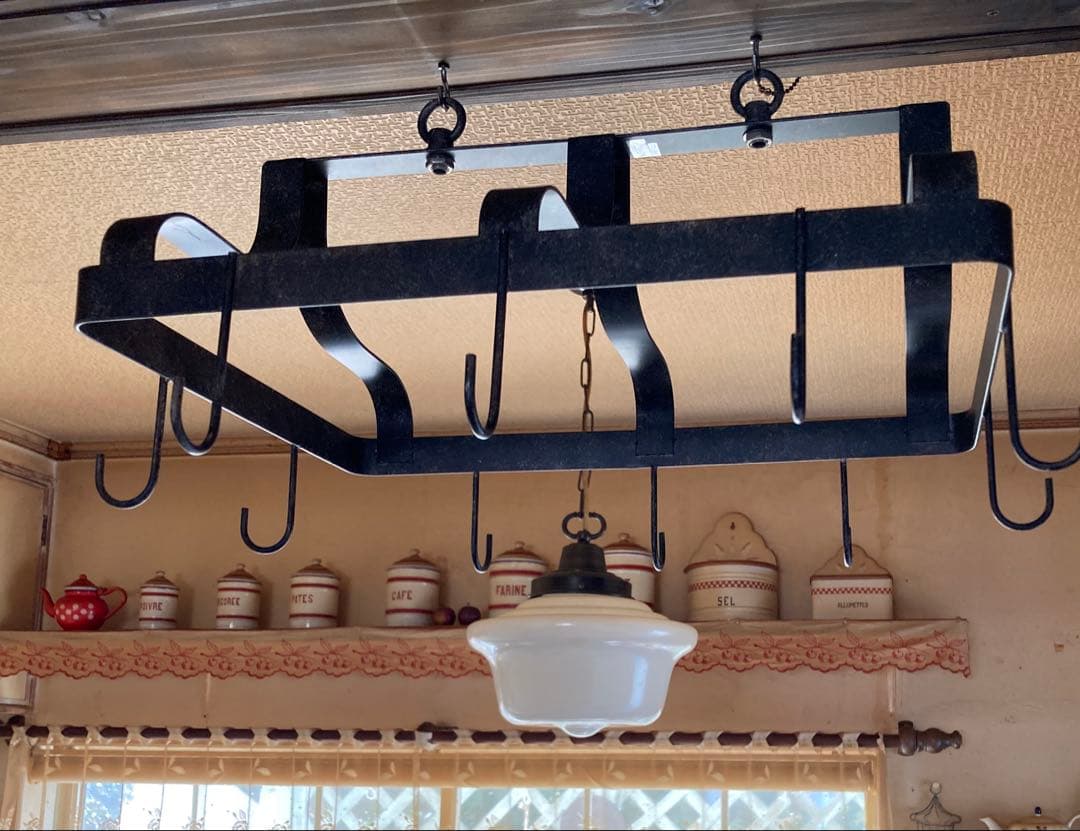 ハンギングハンガー アンティーク フック アイアン