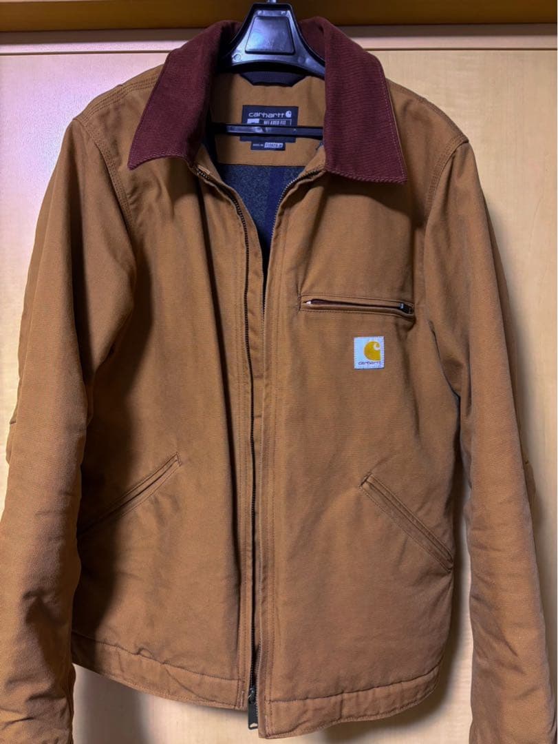 カーハート CARHARTT デトロイト ジャケット CARHARTT ブラウン