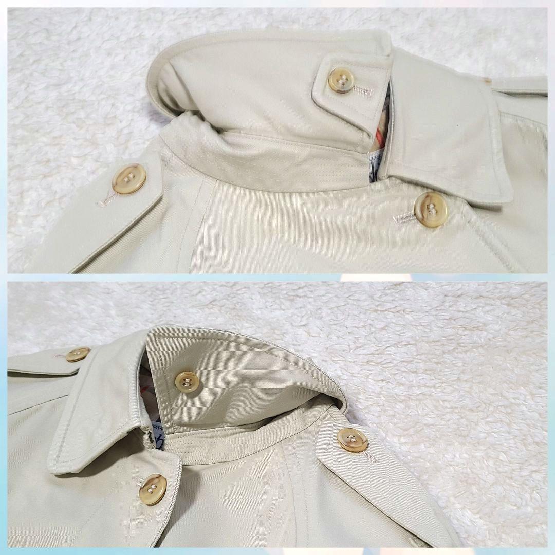 【人気】　バーバリー　トレンチコート　ノバチェック　ロング　ベルト　シングル