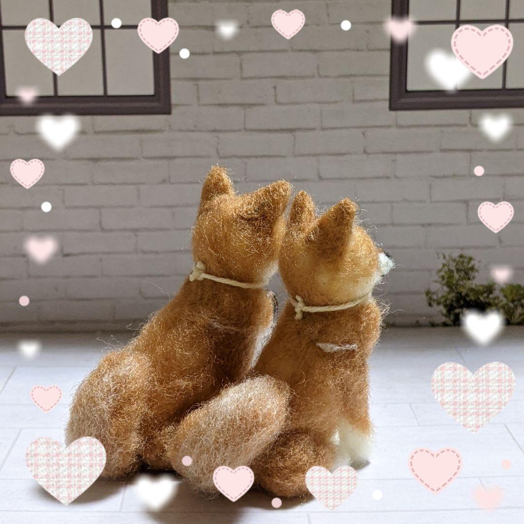 □豆柴　プロフ必須さま専用愛犬ちゃん2体ミニチュアオーダー確認用ページ□愛犬雑貨