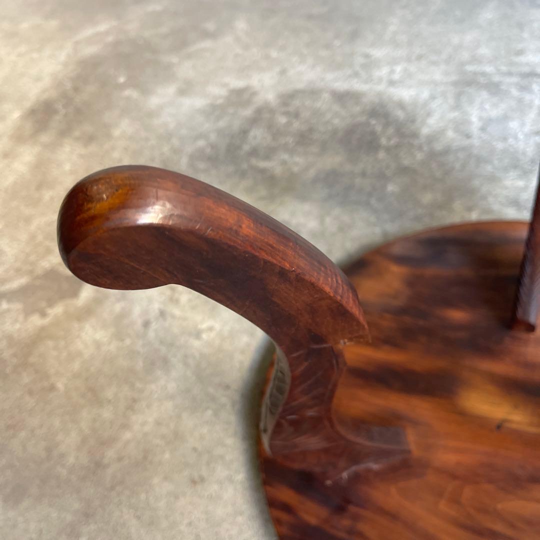 日光彫　サイドテーブル