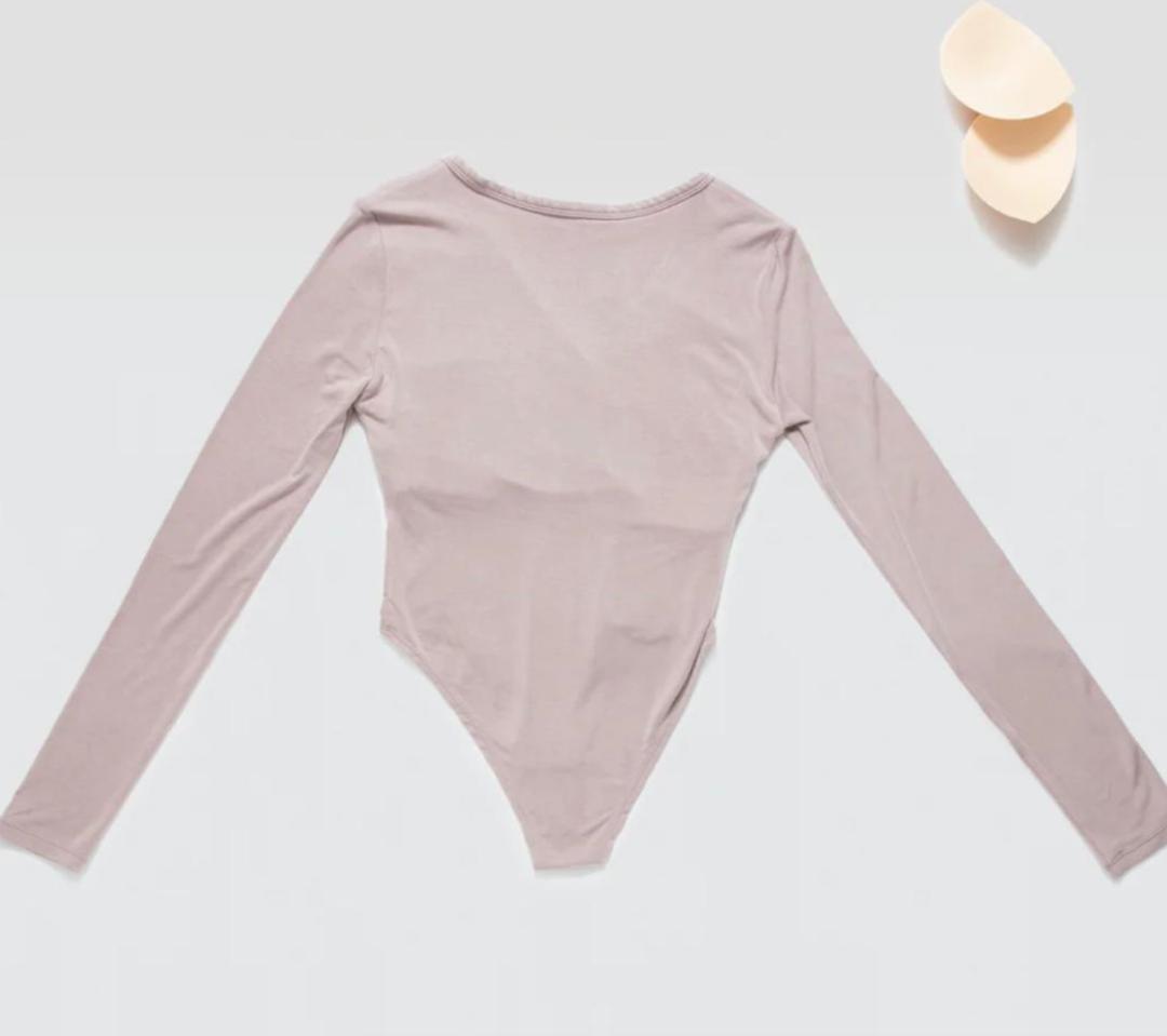 【Determ】Collagen Button Up Bodysuit