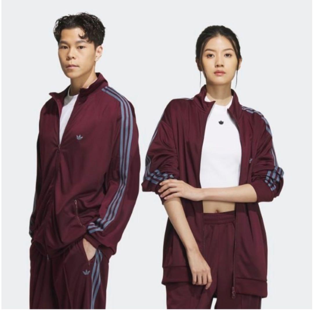 adidas ベッケンバウアー トラックジャケット バーガンディ　マルーン