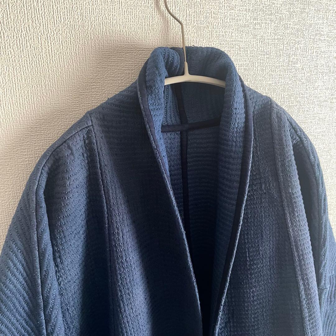 vintage 藍染め カンタ　羽織りジャケット　usaatomittan 刺子