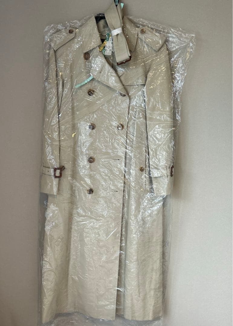 【美品/クリーニング済】バーバリーロンドン ライナー付 ロングトレンチコート