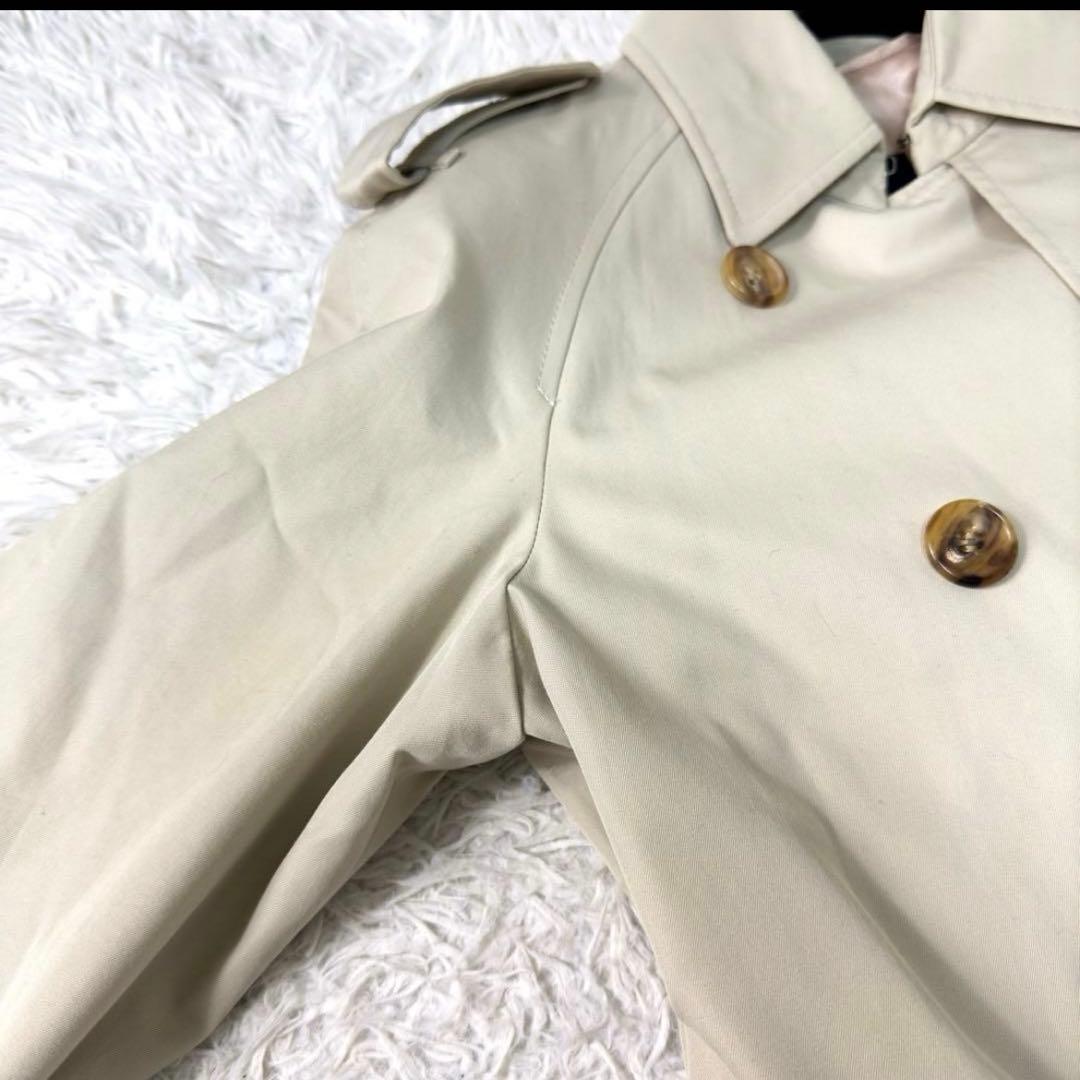 【美品/クリーニング済】バーバリーロンドン ライナー付 ロングトレンチコート