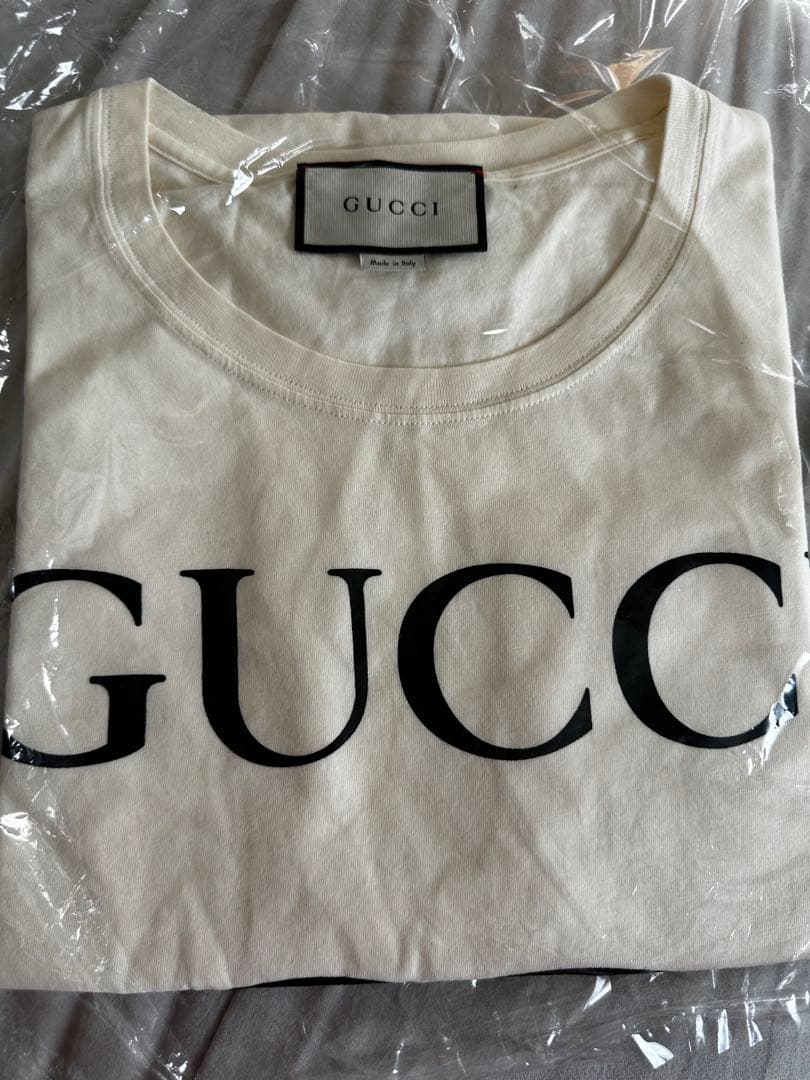 M 美品 GUCCI インターロッキングG Tシャツ グッチ