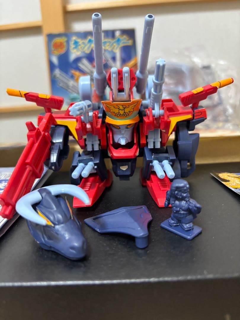 【当時物】タカラ魔神英雄伝ワタル2No.05 「キングコマンダー」 箱説カード付