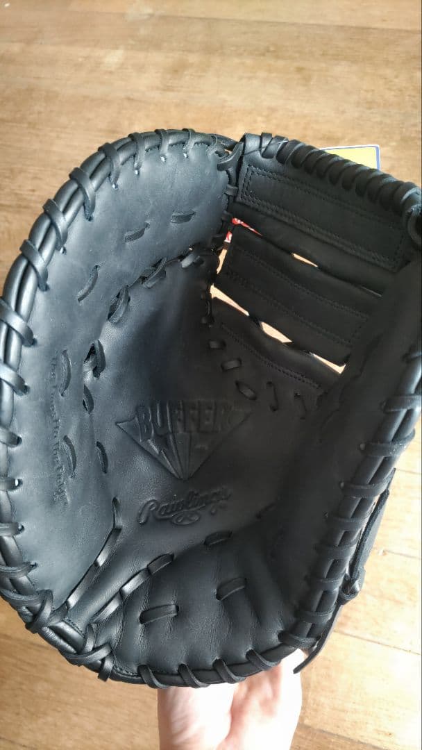 ローリングス　Rawlings　 軟式　ファーストミット　ブラック　左投げ用