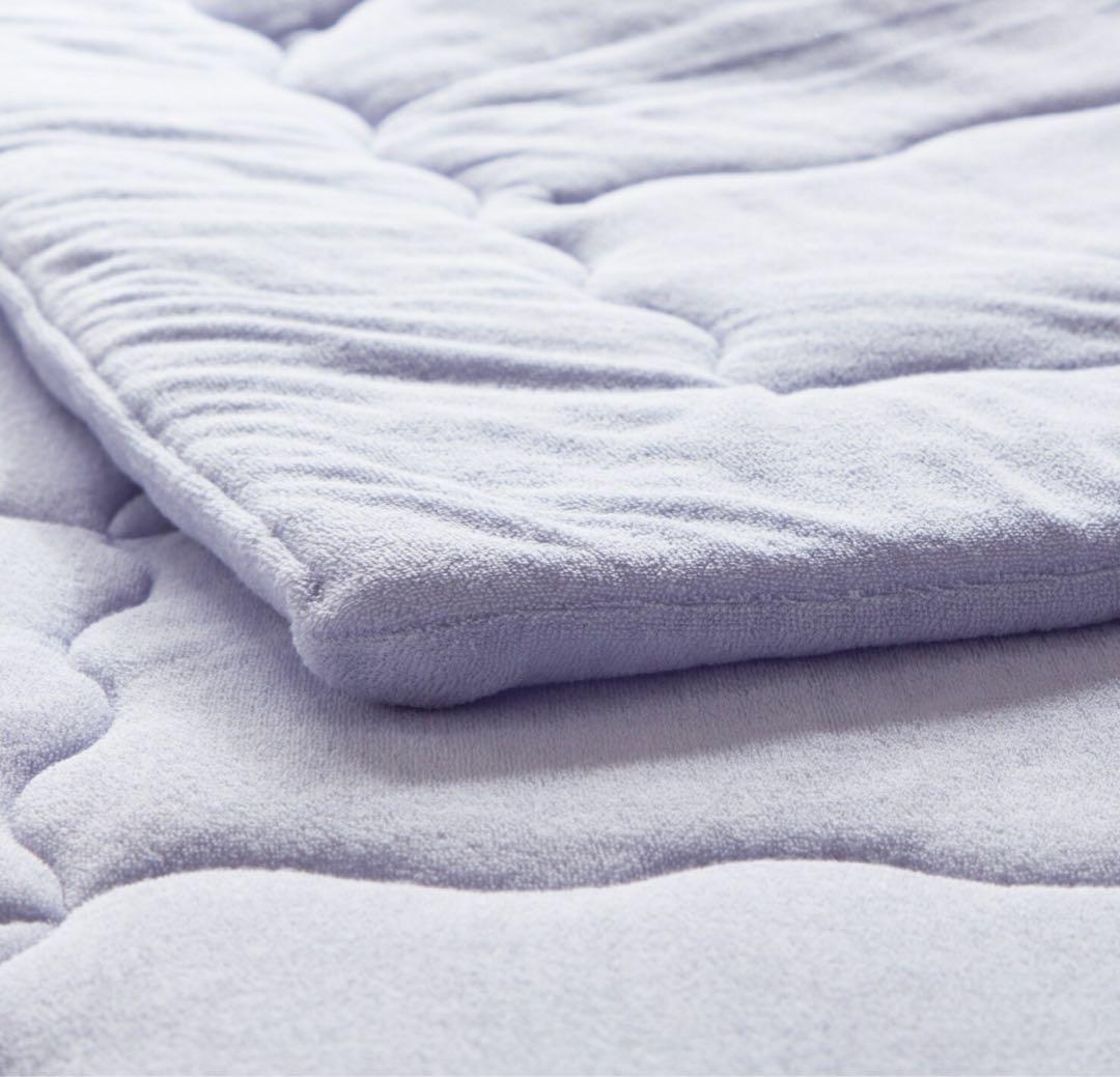 ★快眠博士 “ＺＥＰＰＩＮ” 【シングル】爽やかパイルの肌掛けふとん 日本製新品