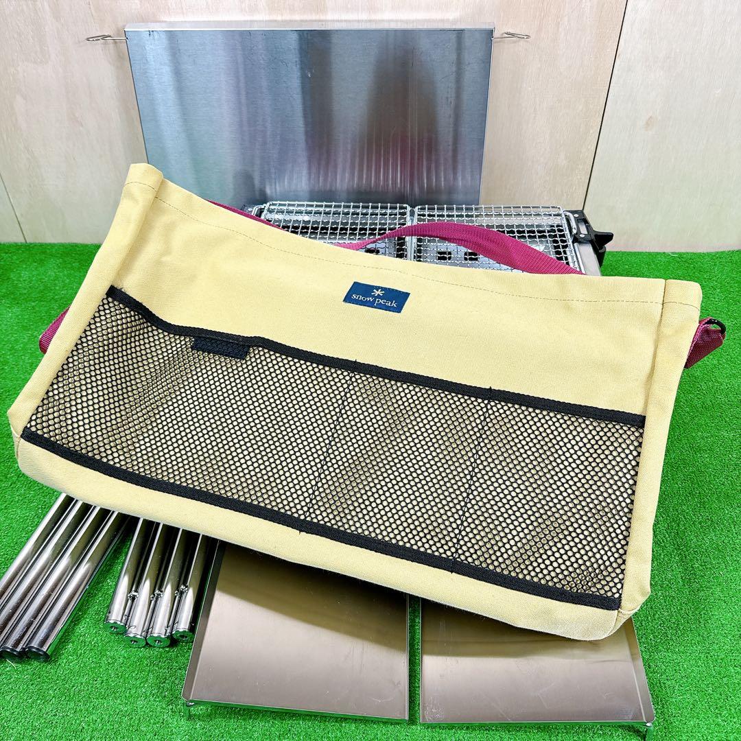 【廃盤】 【未使用】 スノーピーク ツインバーベキューボックスPRO S-029