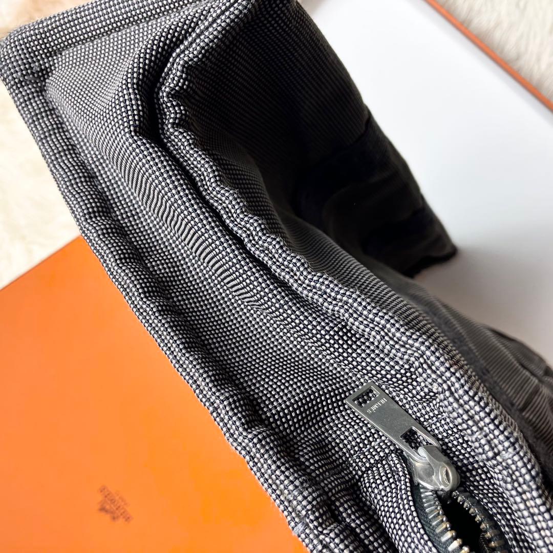 HERMS エルメス トート キャンバス エールライン