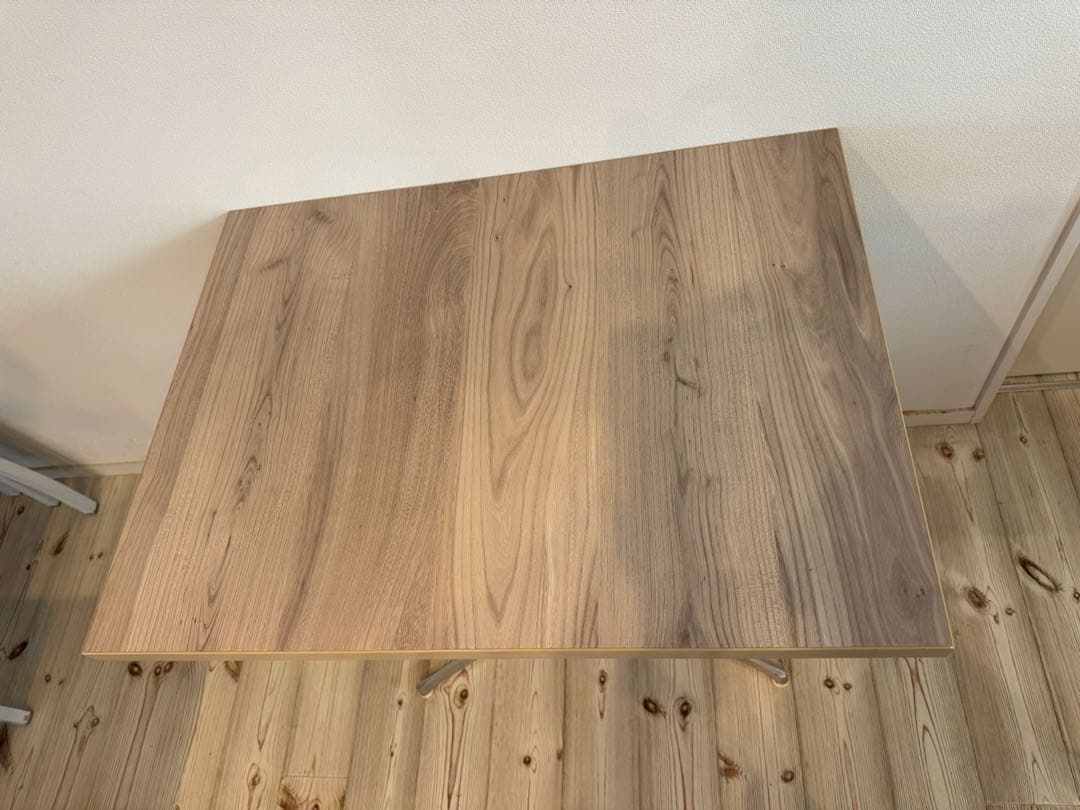 カフェ 長方形テーブル 60×80cm高さ75cm 1本脚 業務用②