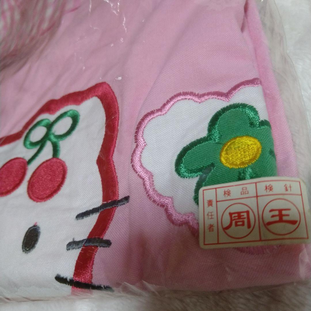初期　サンリオ　ハローキティ　割烹着　さくらんぼ　チェリー　大人用　エプロン