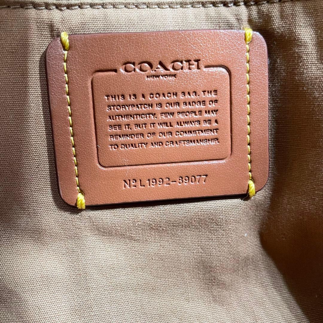 レア❗️コーチ ダルトン 31 ブロック シグネチャー スネークスキン ディテール