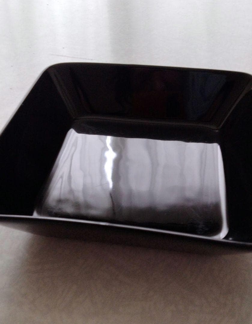 【値下げ】イッタラ　ティーマ　スクエアプレート　ブラック　4点セット　 16cm