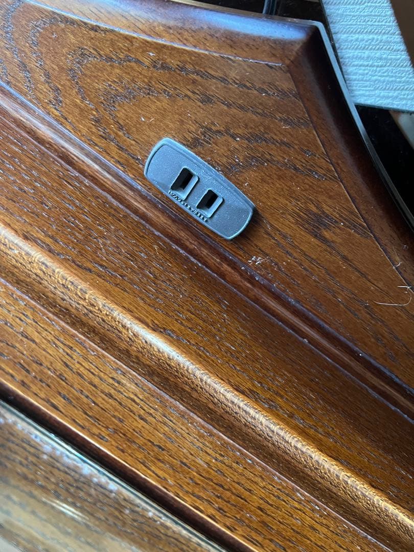 ★希少品！！ 木製ブラウンドレッサー・鏡台 アンティーク美品　最高級銅引ミラー