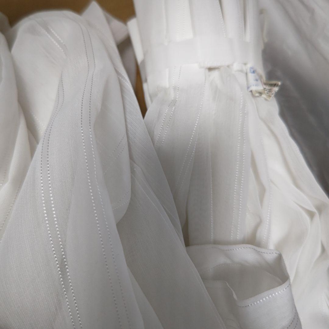 川島織物 セルコン オーダーレースカーテン 【美品】