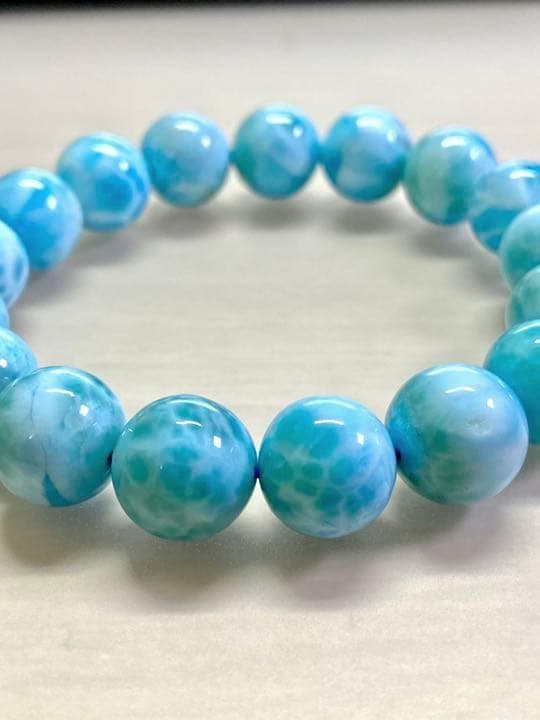 【ken⭐︎kenさん用】ラリマー（ブルーペクトライト）ブレス12mm17粒