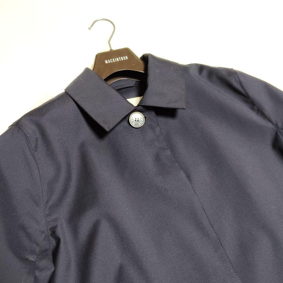 極美品 マッキントッシュ LINTMILL レインコート テック 38 M 紺