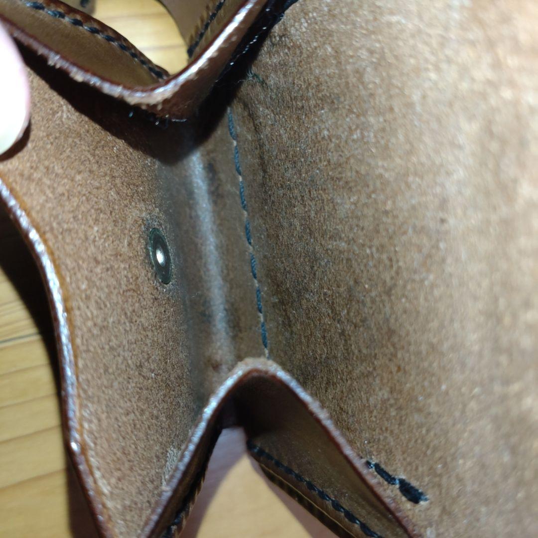 今月限定価格　ビーズ屋公ちゃん　クロコ茶　財布