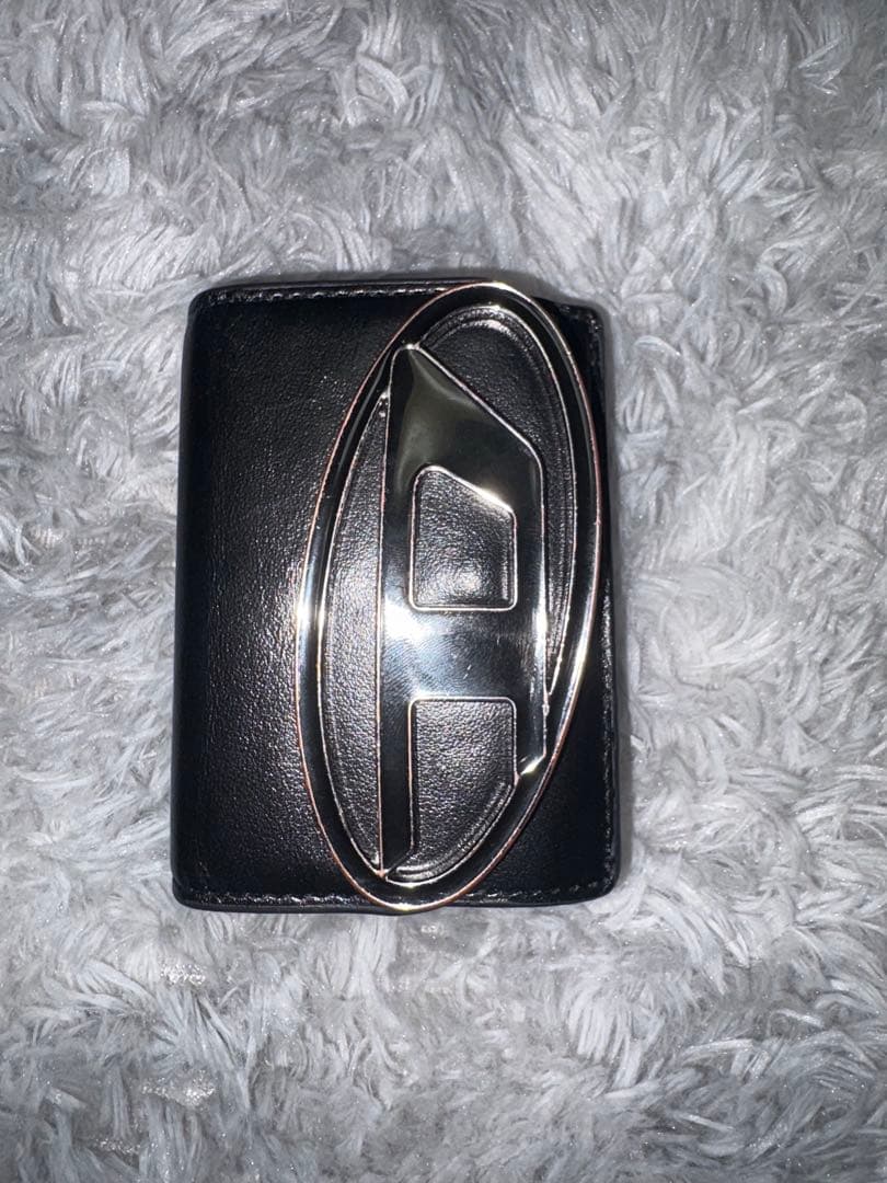 DIESEL 三つ折り財布 ブラック