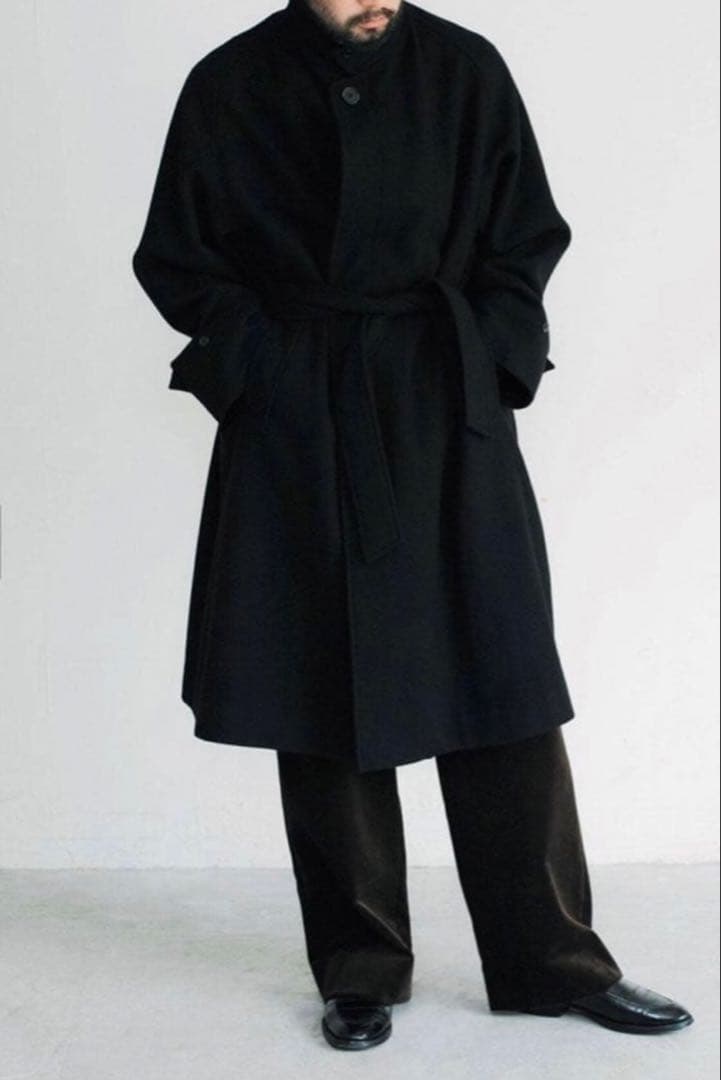すんどば23AW LE / エルイーWOOL Balcollar Coat