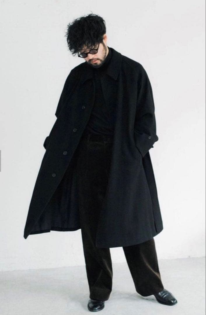 すんどば23AW LE / エルイーWOOL Balcollar Coat