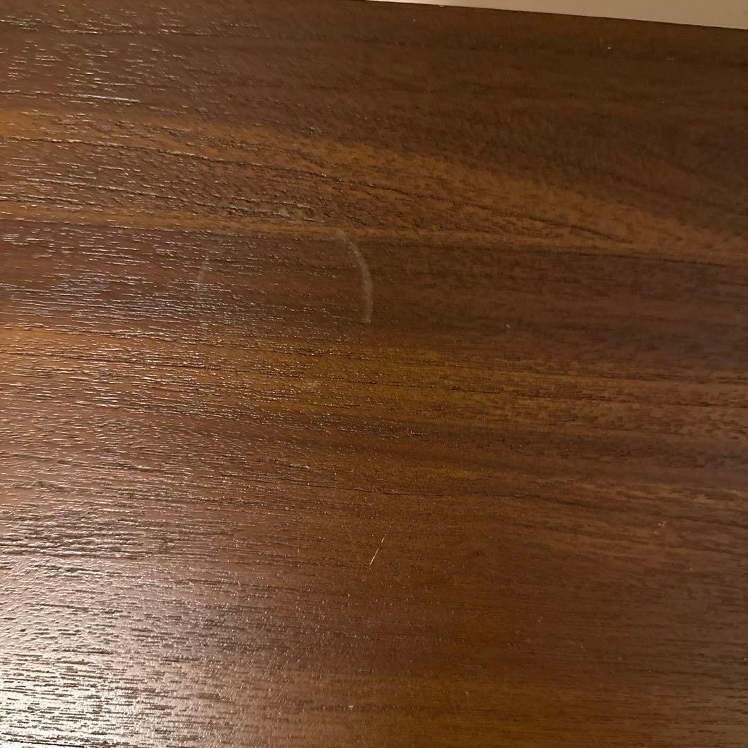 【ランドマーク】引出し付きローテーブル チーク 無垢