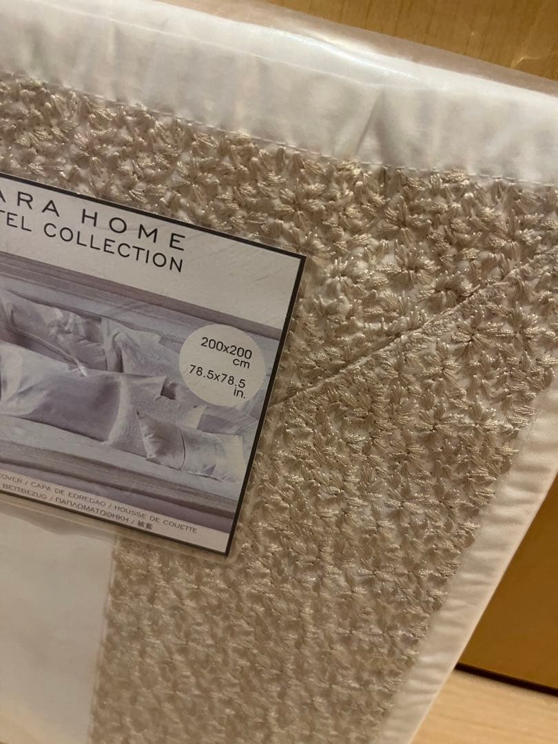ZARA掛け布団カバー200×200