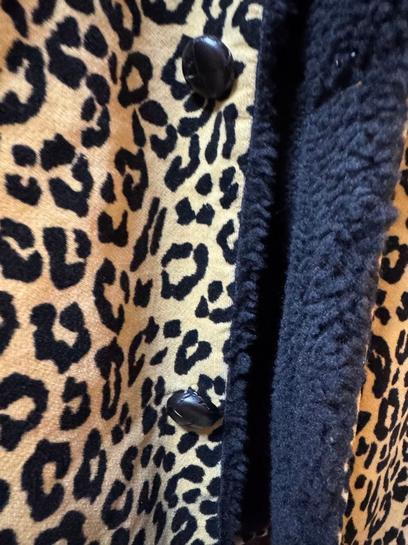 ジャケット・アウター Supreme Uncut Corduroy Car Coat Leopard