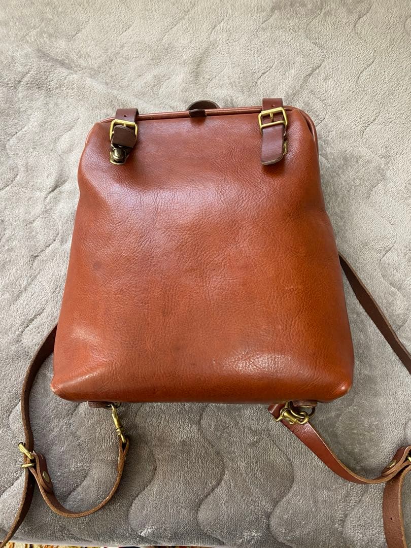 【お値下げ】HERZ ラックスリュック R-143-N ブラウン(内ポケット付)